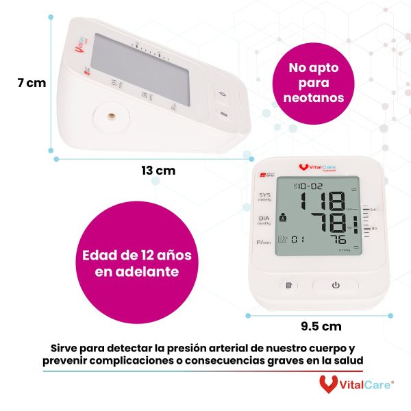 Baumanómetro Digital De Brazo Con Voz YE670A - Imagen 4
