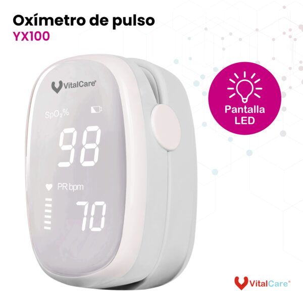 Oxímetro De Pulso De Dedo YX100 - Imagen 2