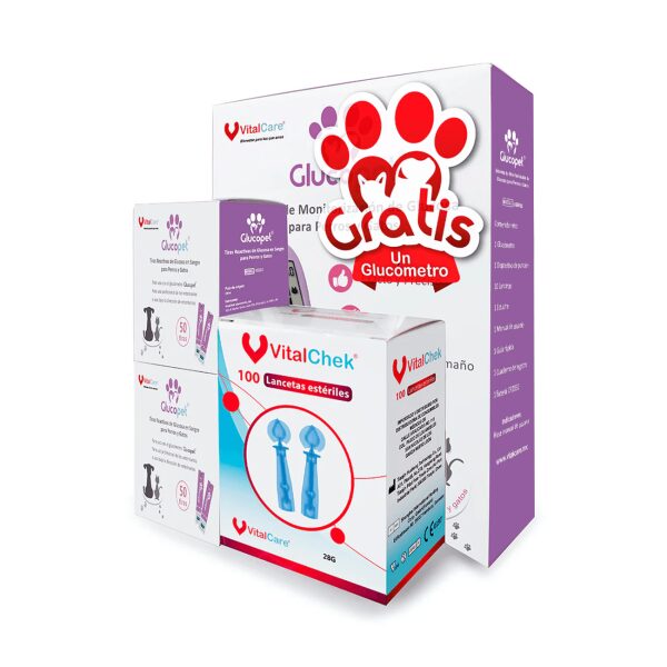 Glucopet Kit – Glucómetro Veterinario