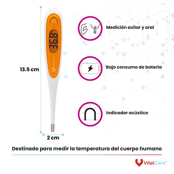 Termómetro Digital Flexible YT308 - Imagen 3