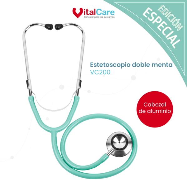 Estetoscopio Doble | Colección Menta - Imagen 2