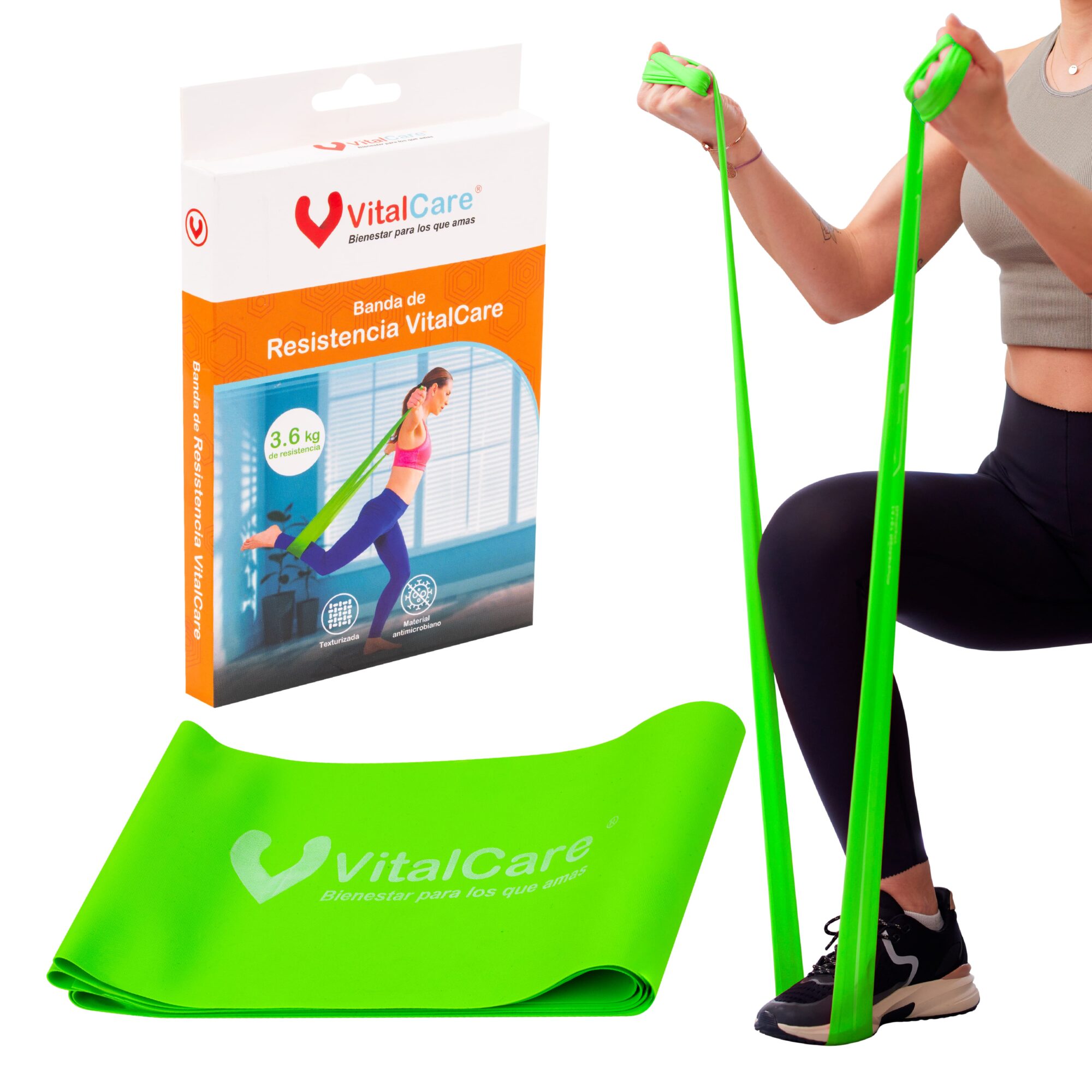 Banda de Resistencia para Pilates y Entrenamiento 3.6 kg