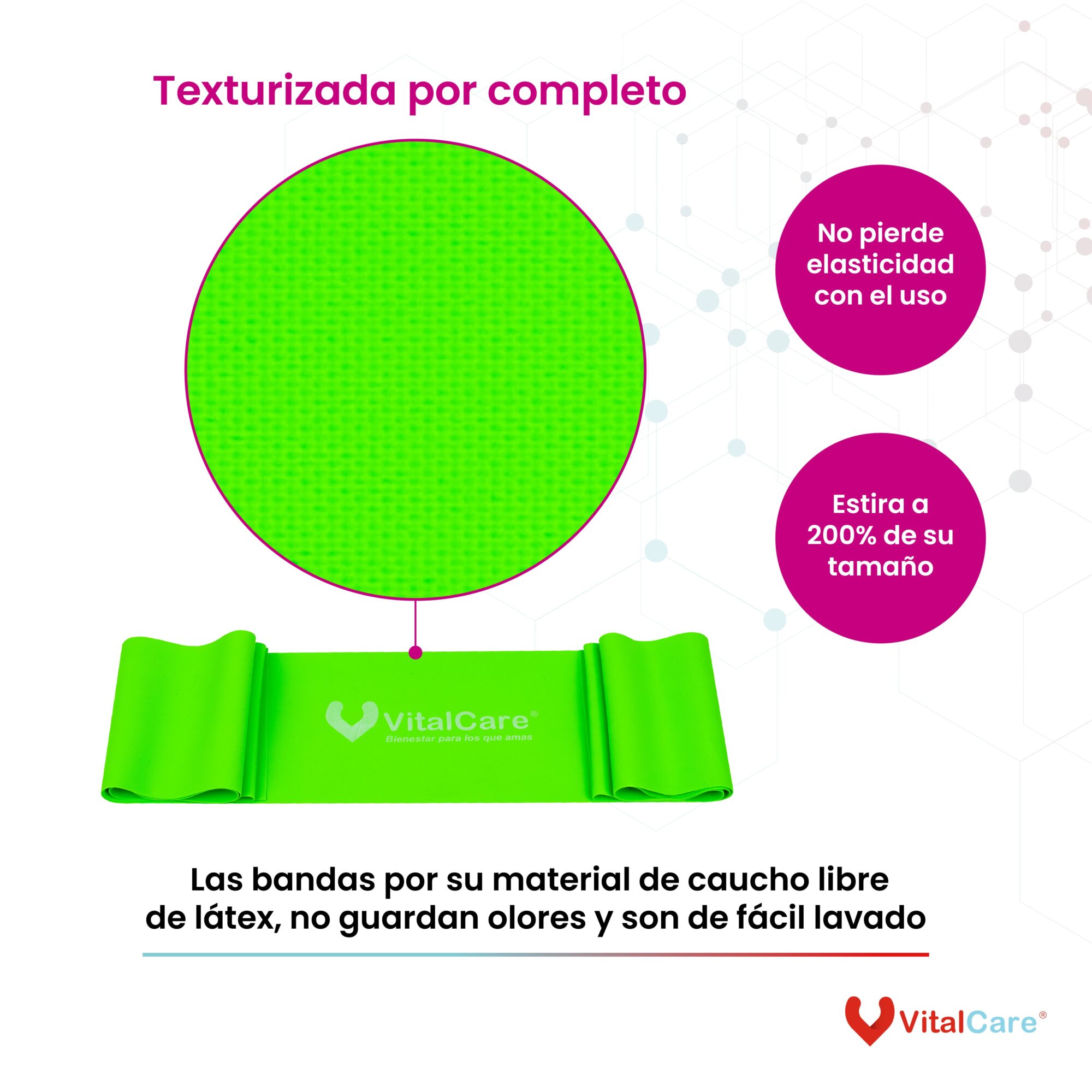 Banda de Resistencia para Pilates y Entrenamiento 3.6 kg - Imagen 3