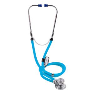 Estetoscopio Multifuncional Profesional de Doble Manguera Azul