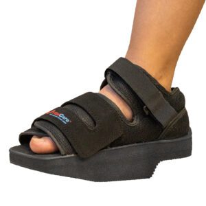 Zapato Volado de Talón, Suela Antideslizante y Correas Ajustables (Mediano)